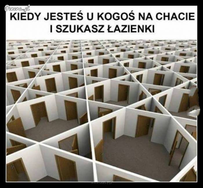 Kiedy jesteś u kogoś na chacie