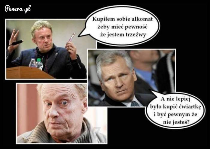 Kupiłem sobie alkomat...