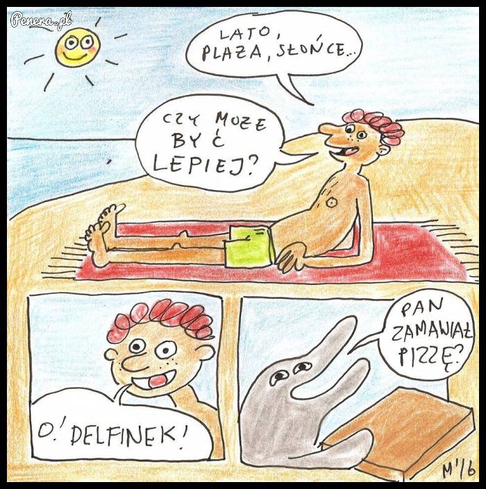Lato plaża, słońce! Czy może być lepiej?