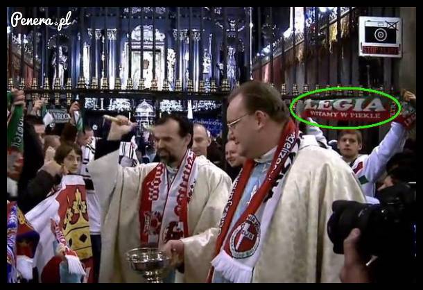 Legia - witamy w piekle