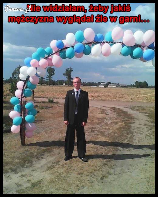 Można źle wyglądać w garniturze