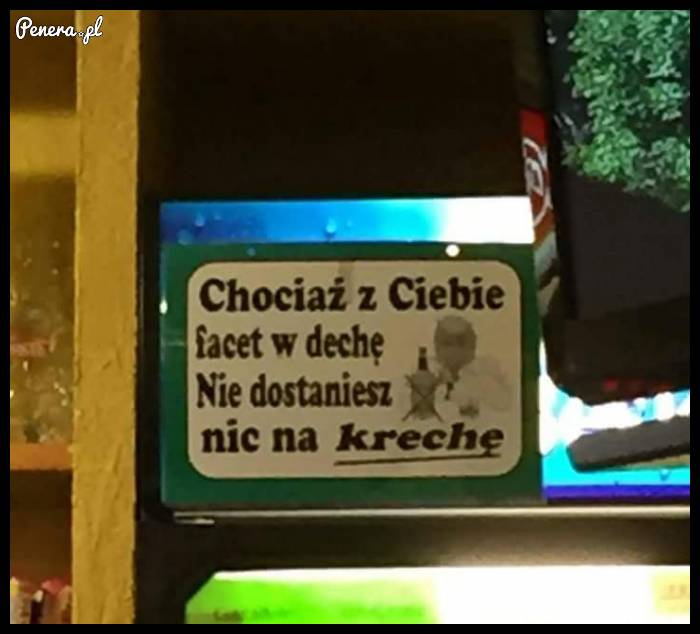 Nie dają na krechę