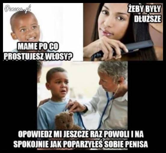 Prostowanie włosów ;)