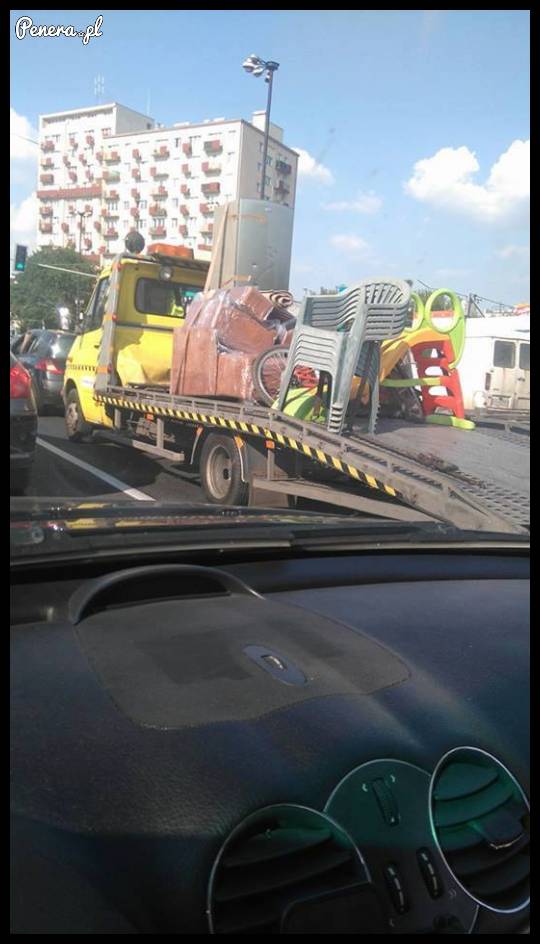 Przeprowadzka z pomocą drogową