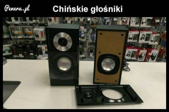 Tak wyglądają chińskie głośniki