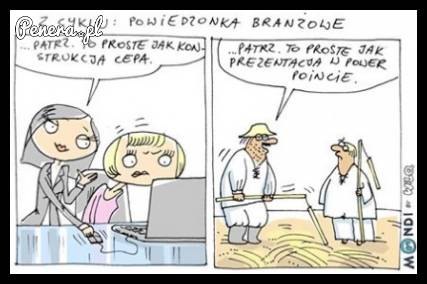 Z cyklu: Powiedzonka branżowe