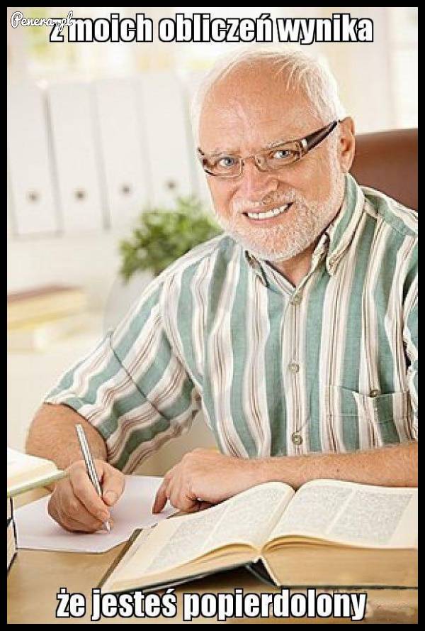 Z moich obliczeń wynika