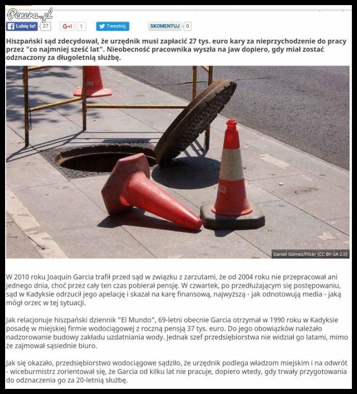 Zrobił sobie kilkuletnie wagary od pracy