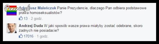 Andrzej Duda kontra prawa dla homoseksualistów