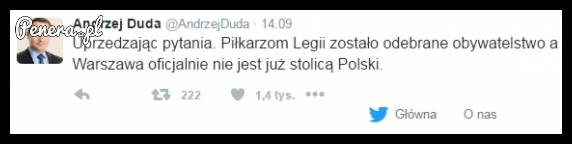 Andrzej Duda - uprzedzając pytania