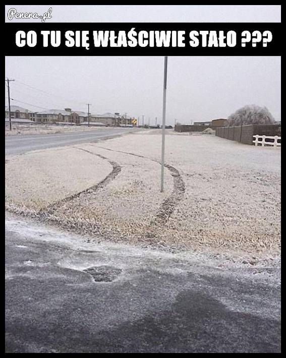 Co tu się właśnie stało?