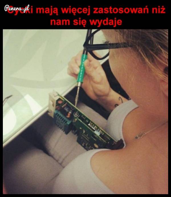 Cycki mają więcej zastosowań niż nam się wydaje