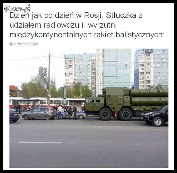 Dzień jak co dzień w Rosji!