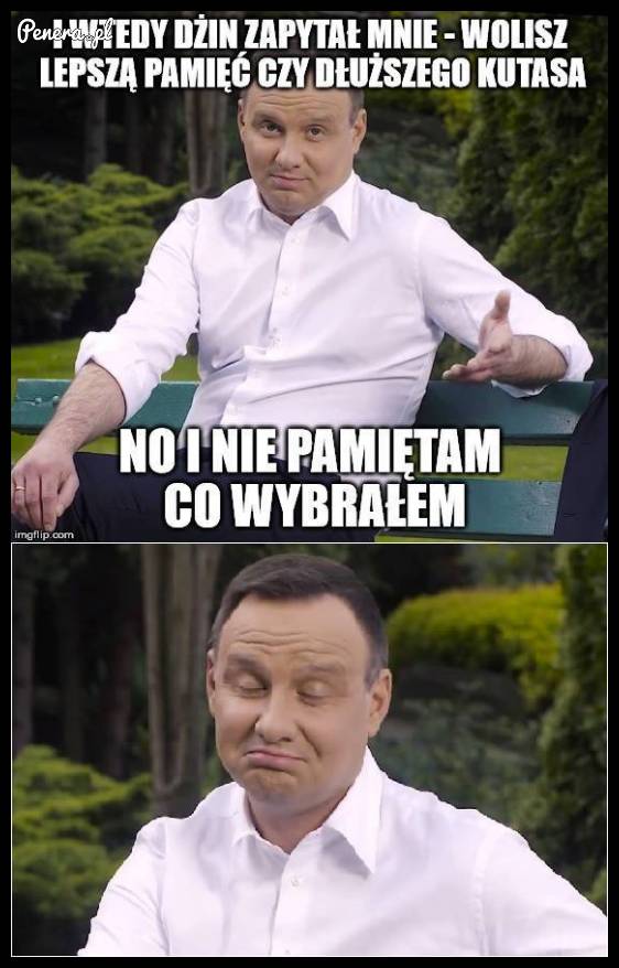 Gdy masz wybór jak Andrzej Duda
