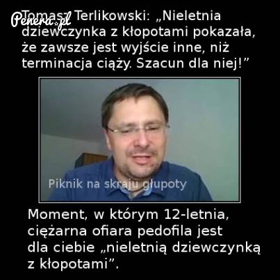I co na to Terlikowski?