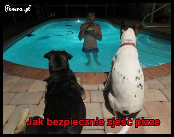 Jak bezpiecznie zjeść pizzę