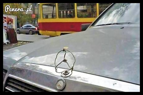 Kiedy na znaczek Mercedesa zabrakło już hajsu