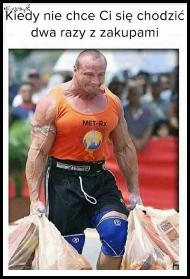 Kiedy nie chce Ci się chodzić dwa razy z zakupami