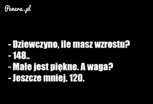 Kiedy pytasz dziewczynę o wzrost