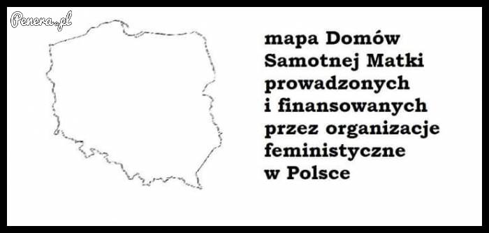 Mapa Domów Samotnej Matki