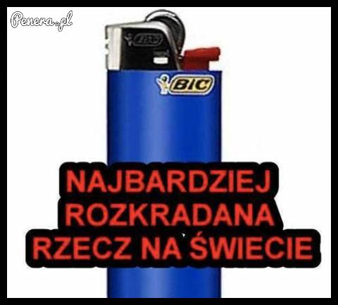 Najbardziej rozkradana rzecz na świecie