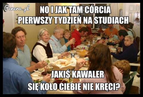 Pierwszy tydzień na studiach