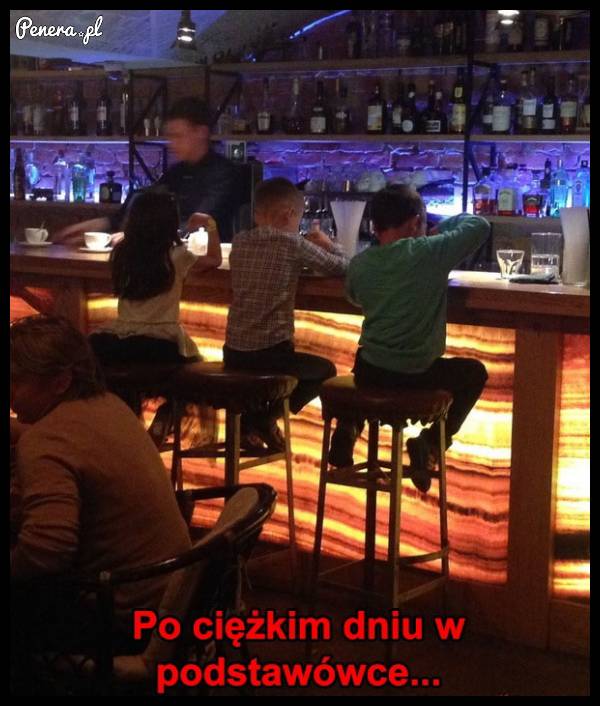 Po ciężkim dniu...