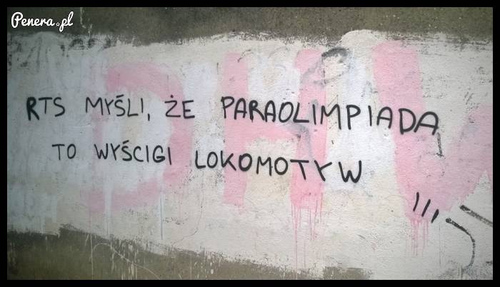 RTS myśli że paraolimpiada to...