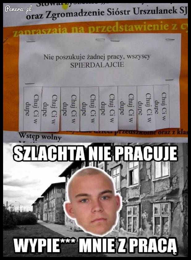 Takiego ogłoszenia to jeszcze nie widziałem!