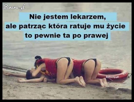 Też bym chciał być tak ratowany :D