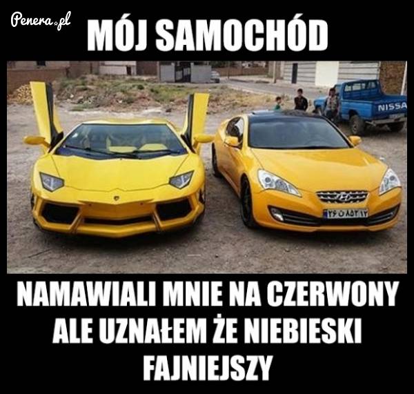 To jest mój samochód