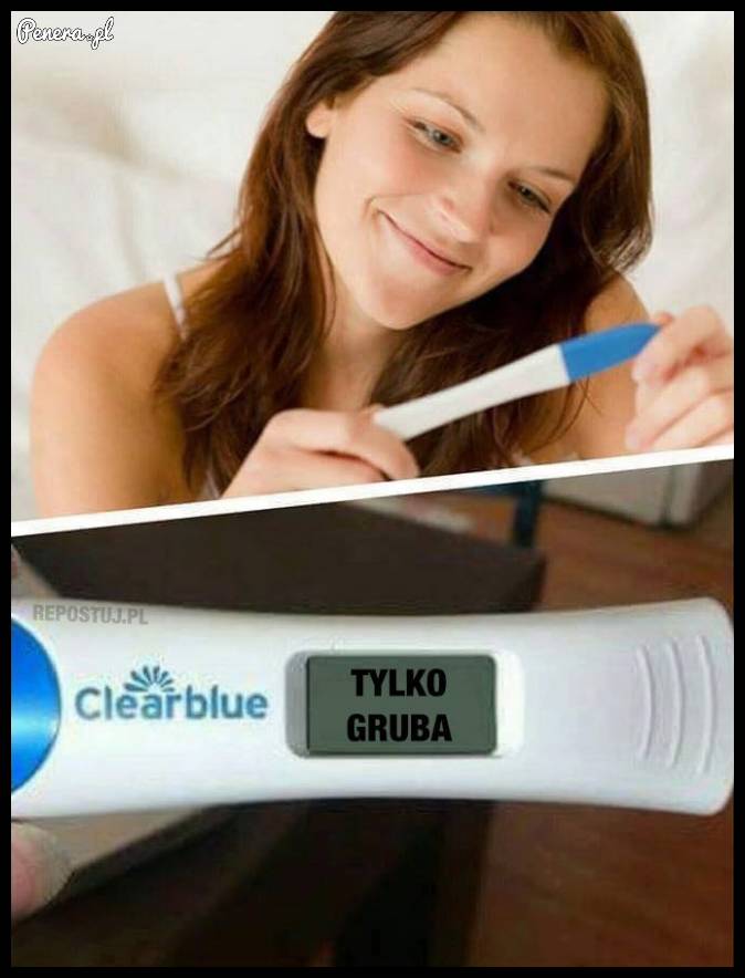 Wynik testu ciążowego