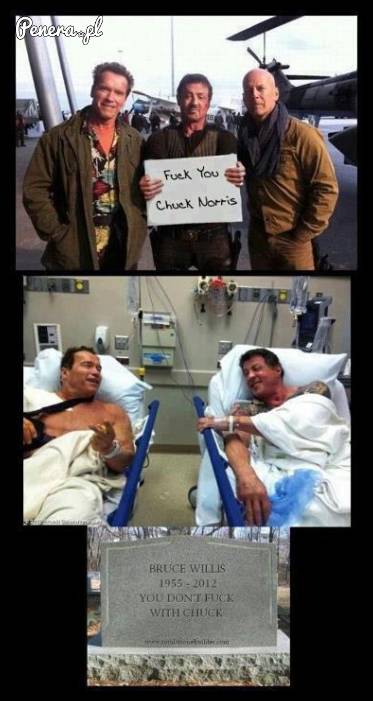 Z Chuckiem Norrisem lepiej nie zaczynać