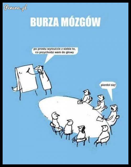 Burza mózgów w korpo