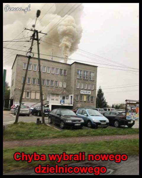 Chyba wybrali nowego dzielnicowego