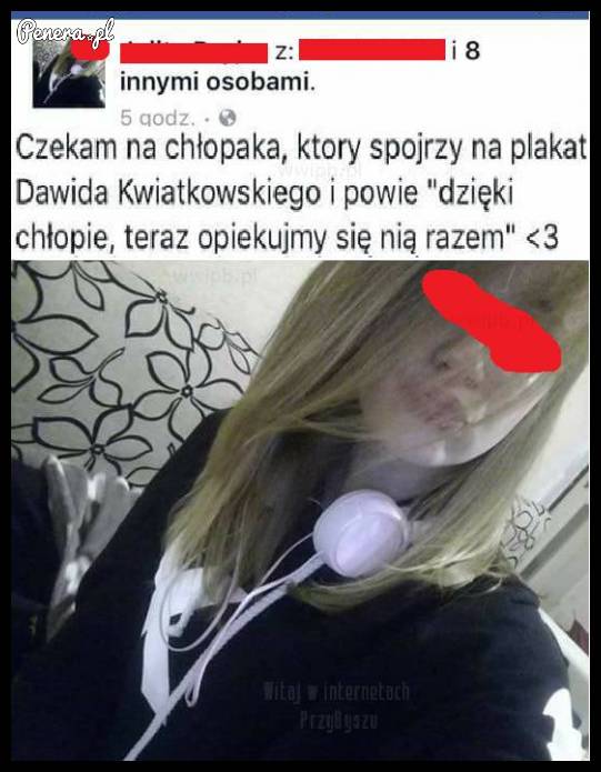 Ciekawe czy w końcu znajdzie chłopaka