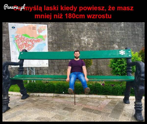 Co myślą laski kiedy powiesz że masz mniej niż 180 cm wzrostu
