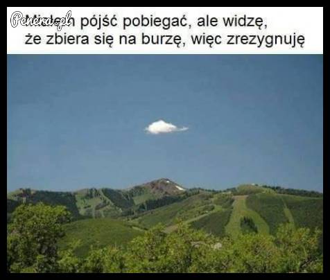 Czasami każda wymówka jest dobra