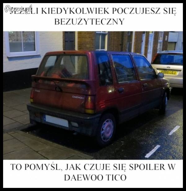 Jeżeli kiedykolwiek poczujesz się bezużyteczny