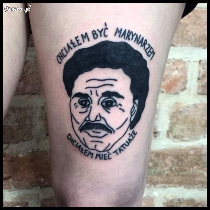 Krawczyk na tatuażu