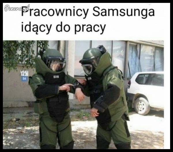 Pracownicy Samsunga idą do pracy!