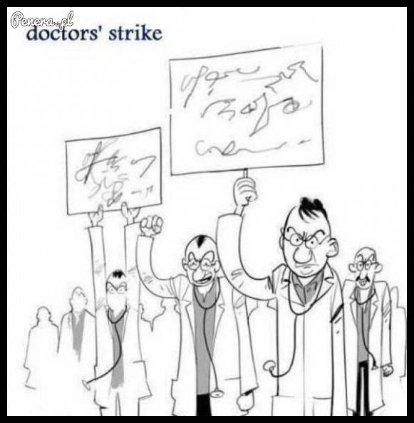 Strajki lekarzy takie są