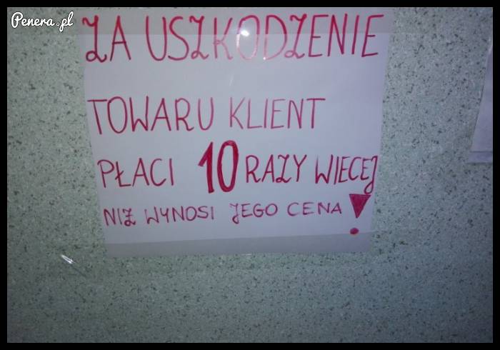 Tymczasem w chińskim markecie w Trzciance