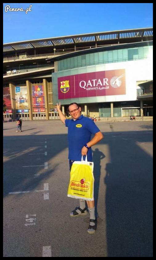 Typowy Polak na wakacjach