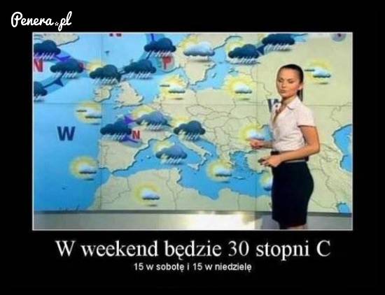 W weekend będzie 30 stopni C