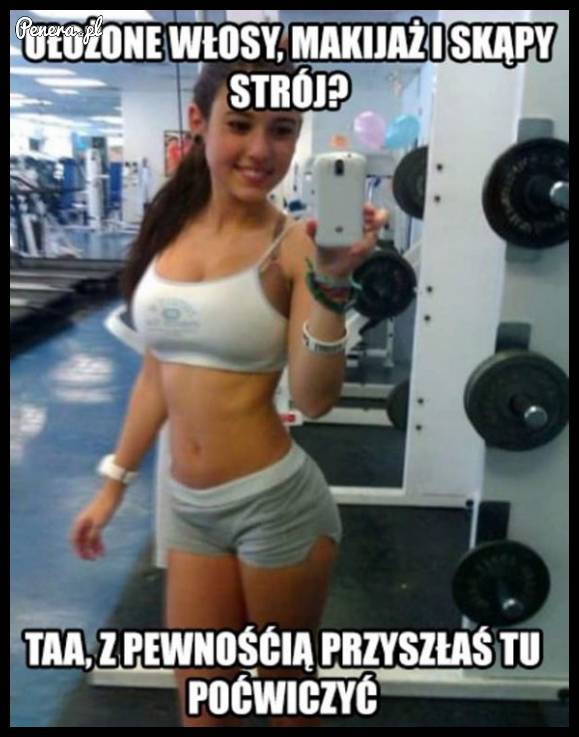 Współczesne kobiety na siłowni