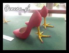 Wyjściowe buty dla kury domowej