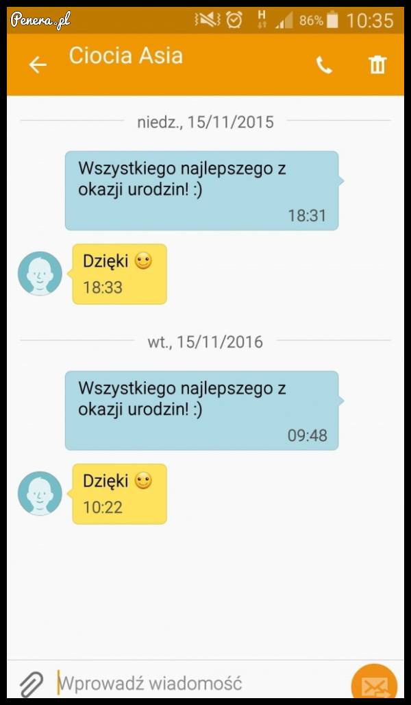 Blisko kontakt z rodziną, tak to właśnie wygląda