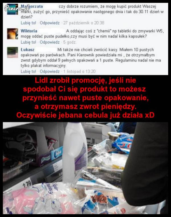 Cebulaki już rzuciły się na łatwy hajs