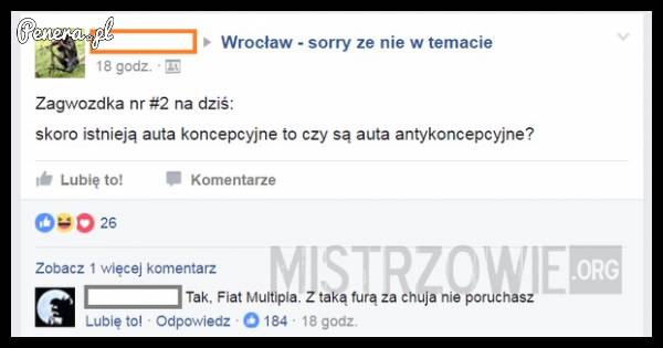 Czy istnieją auta antykoncepcyjne